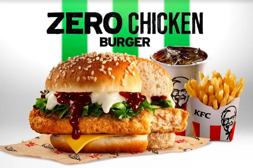 Zero Chicken Burger