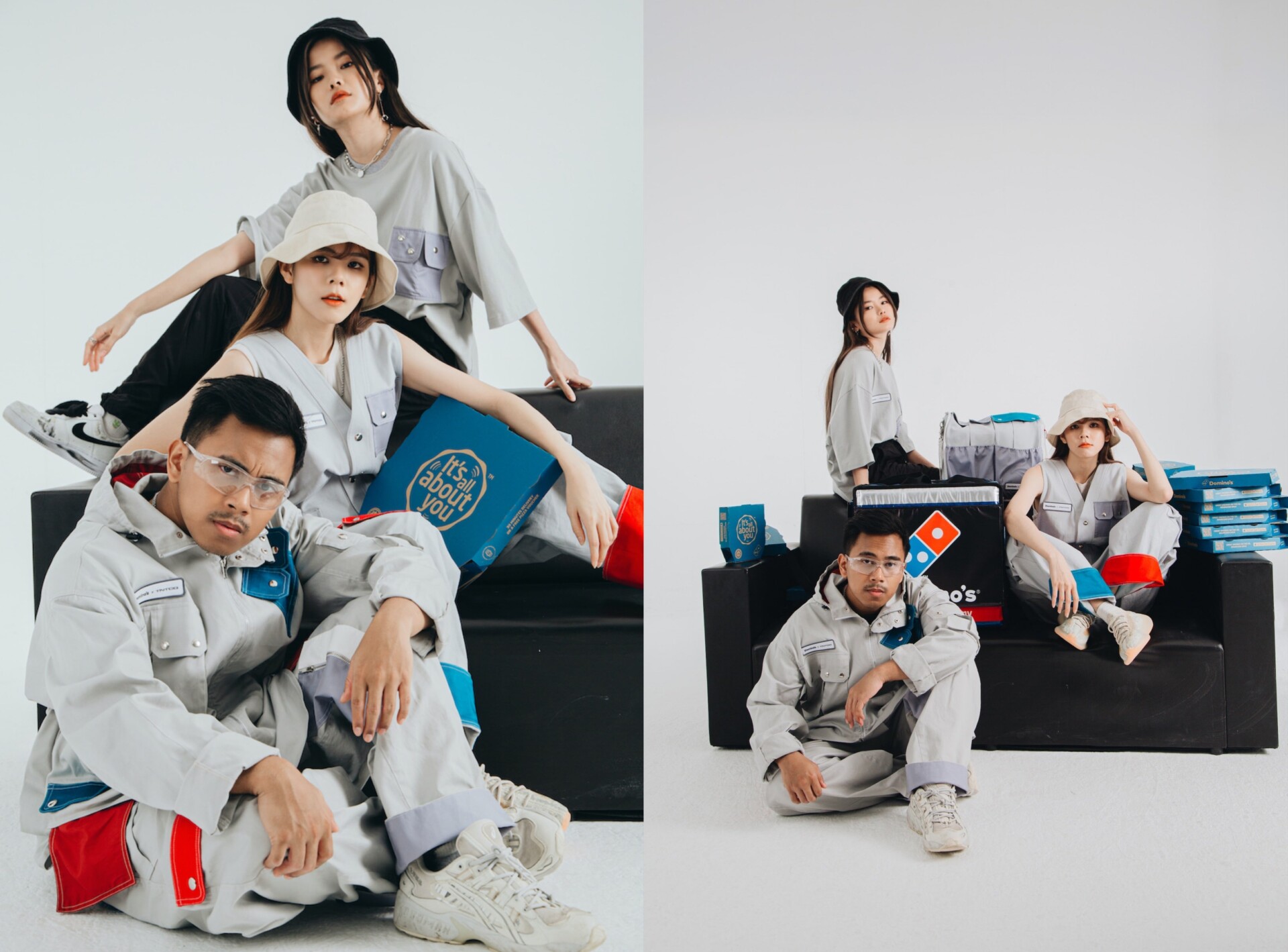 Domino’s x TNTCO Debuts Sleek Ultra Pocket Streetwear Collection