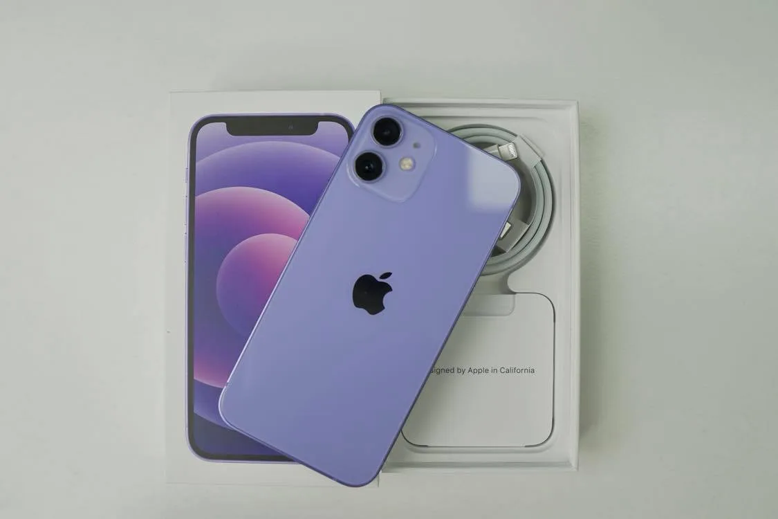 Purple iPhone 12