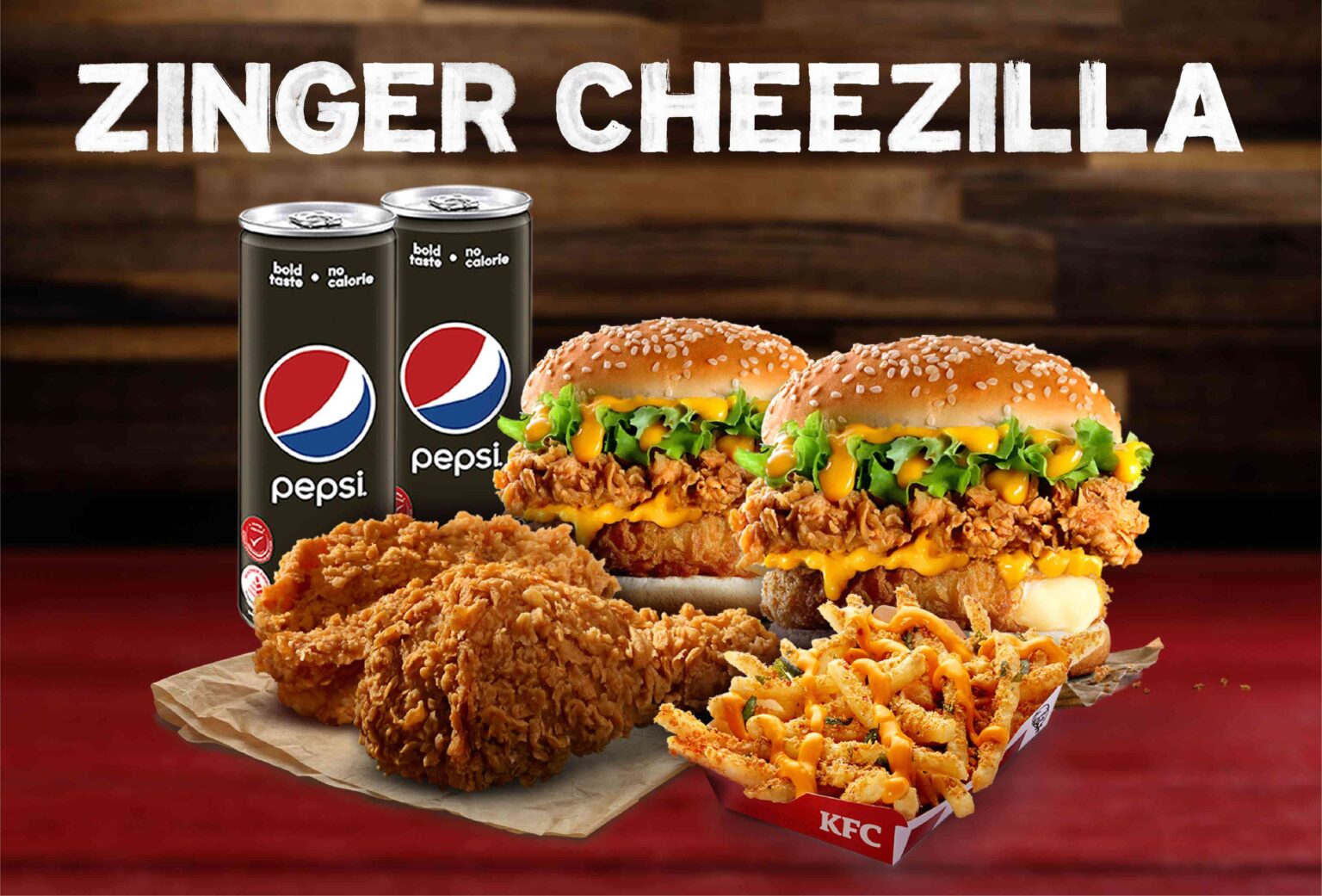 Enjoy 10 Off When You Order The KFC Zinger Cheezilla Hype MY