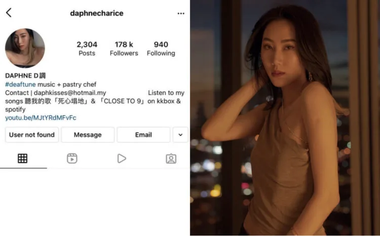 Sources: Instagram/@daphne.charice/Facebook/Daphne Charice D調