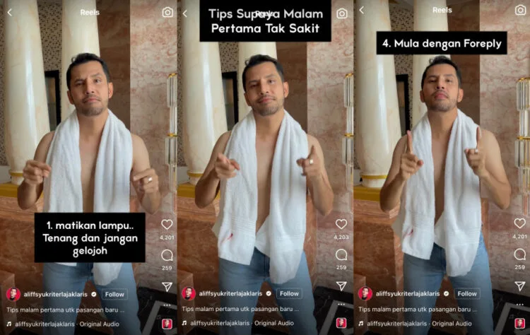 Source: Instagram/@aliffsyukriterlajaklaris