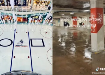 SOURCE: INSTAGRAM @SUNWAYPYRAMIDICE, TIKTOK @JANGREMBAU