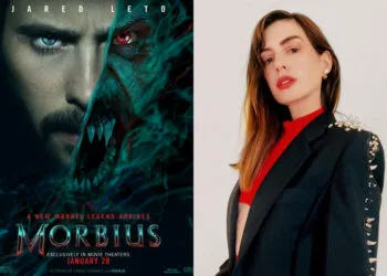 SOURCE: TWITTER @MORBIUSMOVIE, INSTAGRAM @ANNEHATHAWAY