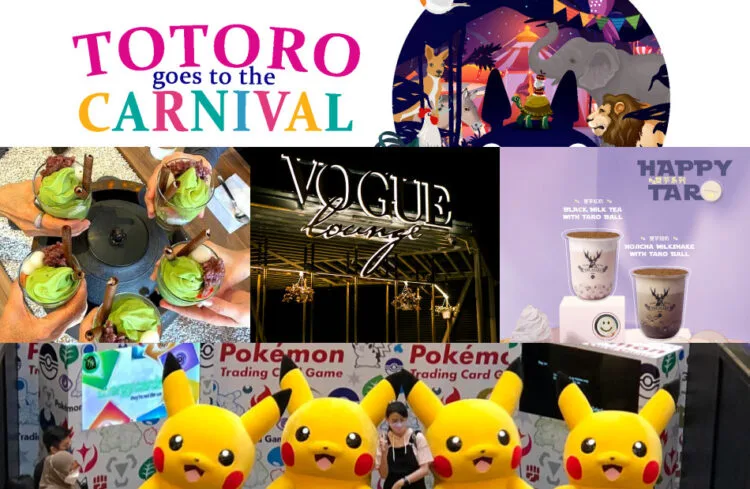 SOURCE: MALAYSIAN PHILHARMONIC OSCHESTRA, VOGUE LOUNGE KL, INSTAGRAM @CHABASHIRA_TEA_ROASTERY, FACEBOOK.COM/MOLLYFANTASYMALAYSIA, THEALLEY