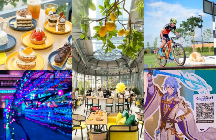 SOURCE: INSTAGRAM @THELEMONTREE.MY @LEEXUANYOU, FACEBOOK.COM/PAVILIONBUKITJALIL.MALL, FACEBOOK.COM/TREXBIKEPARK