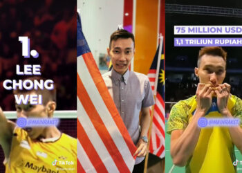 SOURCE: INSTAGRAM @LEECHONGWEIOFFICIAL, TIKTOK @MAINRAKET