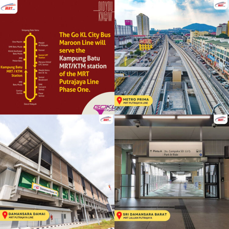 All You Need To Know About The MRT Putrajaya Line Phase 1 When It