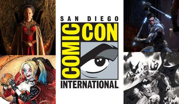 SOURCES: FACEBOOK.COM/COMICCONINTERNATINAL, FACEBOOK.COM/HARLEYQUINN, INSTAGRAM/@JIMLEE, IMDB.COM/HOUSEOFTHEDRAGON, INSTAGRAM/@GOTHAMKNIGHTS