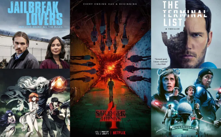 SOURCE: IG/@STRANGERTHINGSTV/@THETERMINALLISTPV , NETFLIX.COM , IMDB.COM