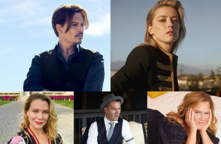 SOURCE: INSTAGRAM @DIOR @AMBERHEARD @REALGREGELLIS @AMYSCHUMER @LAURIE_HOLDEN1