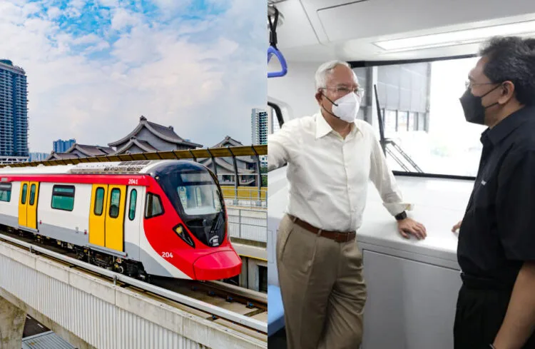 SOURCE: FACEBOOK/MRTCORP,NAJIBRAZAK