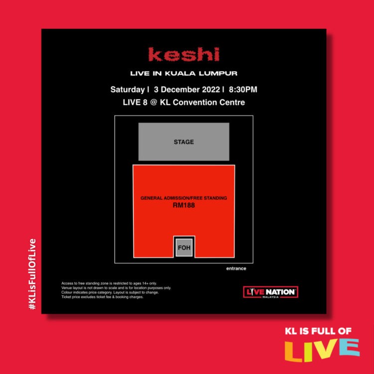 keshi Announces Asia Tour; Kuala Lumpur Concert Tickets Revealed Hype