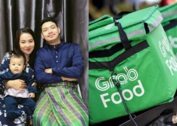 SOURCE: FACEBOOK/@AXROLNZAMSIDEK/@GRABFOODRIDERMALAYSIA