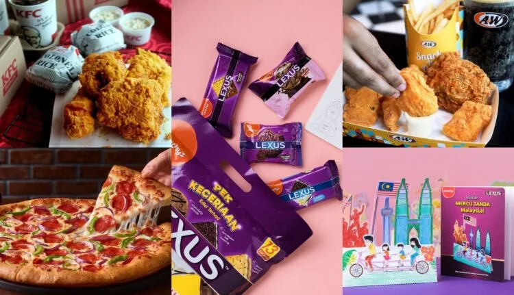 SOURCE: INSTAGRAM/@KFCMALAYSIA/@PIZZAHUT/@MUNCHYS.MY/@ANWMALAYSIA