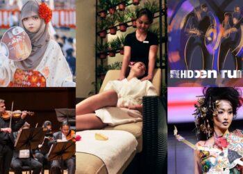 SOURCE: INSTAGRAM/@AI_NURUL_, FACEBOOK/@URBANRETREATSPA/@MALAYSIANPHILHARMONIC/@INTERNATIONALBEAUTYEXPO