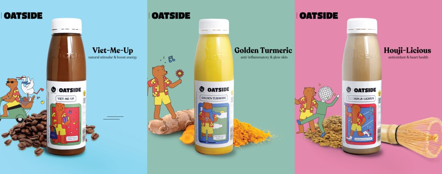 La Juiceria & OATSIDE Introduce 3 PlantBased Oat Milk Beverages Hype