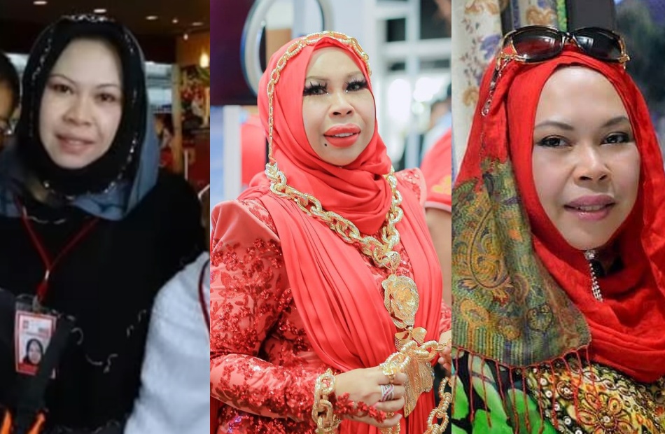 Showbiz) Datuk Seri Vida has biggest LV shawl collection in the world?