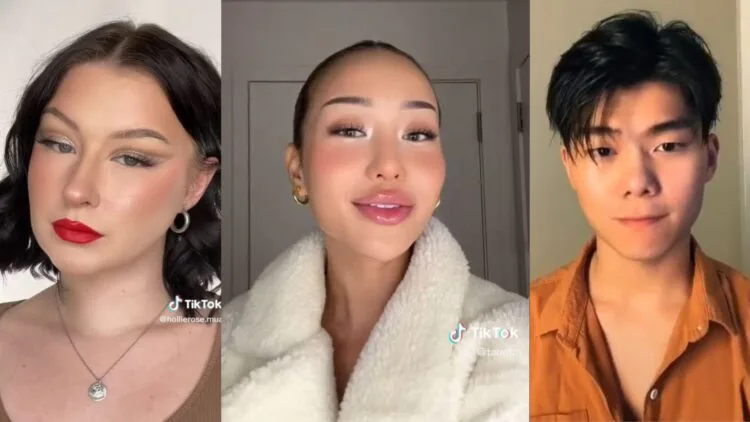 TikTok: @hollierose.mua / @taontm / @brandonchai