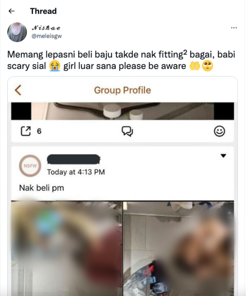 Spy Cam Found In Clothing Fitting Room In Kl Mall Victims Come Forward Hype My