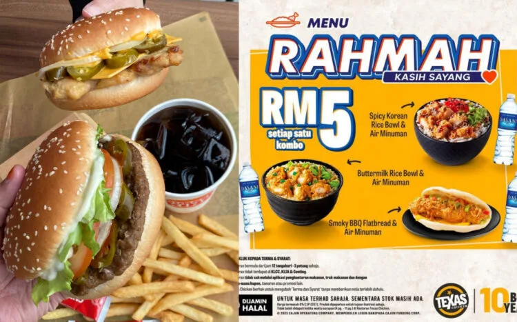 Sources; Facebook/Burger King Malaysia/Texas Chicken Malaysia