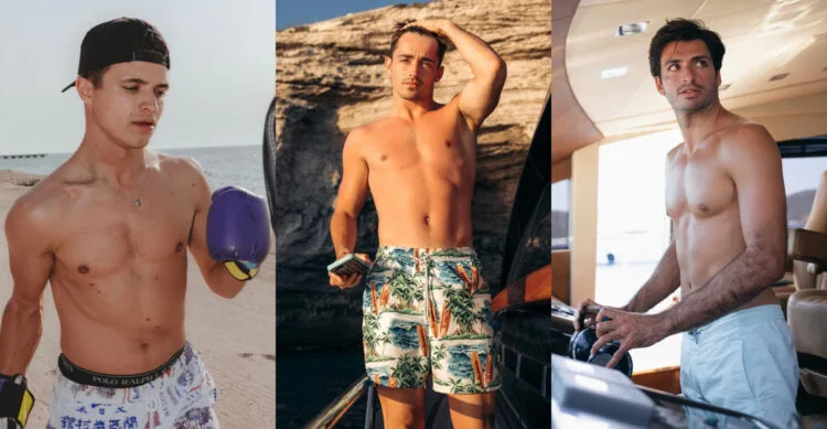 source: ig/@carlossainz55/@charles_leclerc/@landonorris