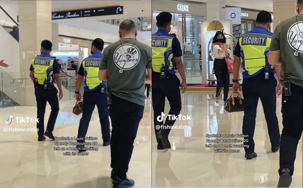 Video) Pavilion KL Security Guard Goes Viral For Holding Stylish