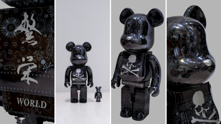 BE@RBRICK - BE@RBRICK MASTERMIND WORLD 400% 黒 BE@RBRICK カリモク mastermind JAPAN 墨黒 400％ – MCT TOKYO