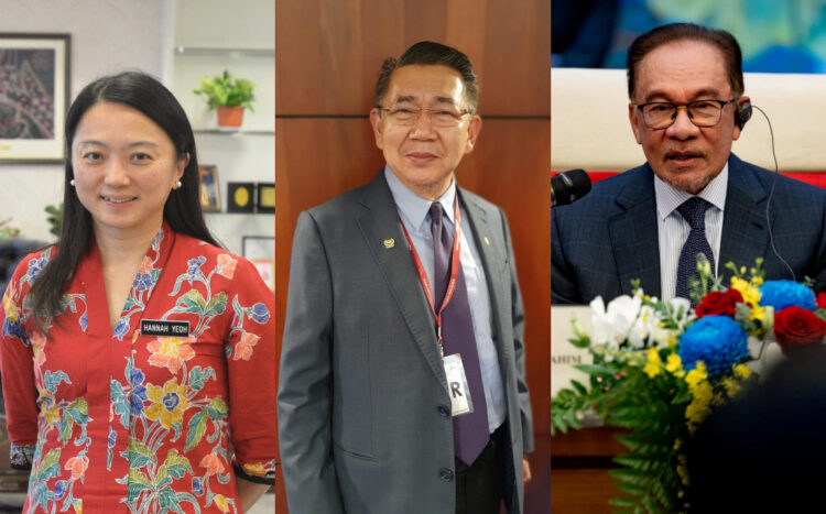 Sources: Facebook/Anwar Ibrahim/Hannah Yeoh