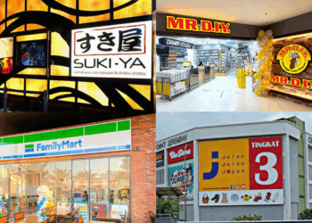 SOURCES: SUKI-YA, MR DIY, FAMILY MART, JALAN-JALAN JAPAN