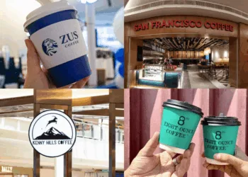 SOURCES: ZUS COFFEE, SAN FRANCISCO COFFEE, KENNY HILLS COFFEE, EIGHT OUNCE COFFEE