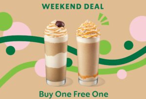 Buy One Grande Free One Venti: Starbucks Malaysia Hopes To Attract More Customers This Weekend