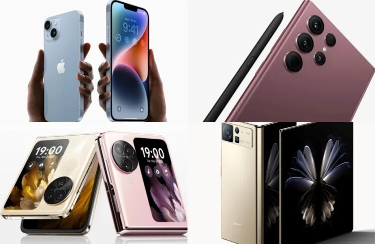 SOURCE: APPLE, SAMSUNG, OPPO, XIAOMI