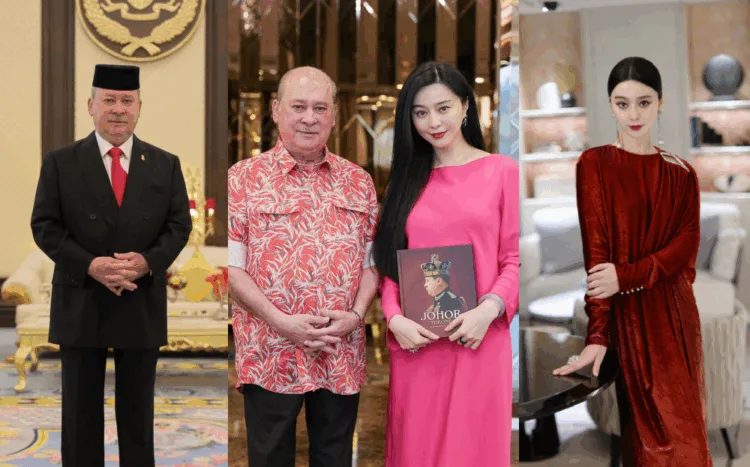 Sources: Facebook/Sultan Ibrahim Sultan Iskandar/Weibo/范冰冰