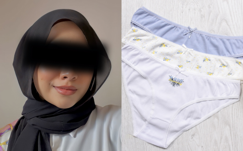 Woman in Malaysia sells her unwashed underwear with 'original