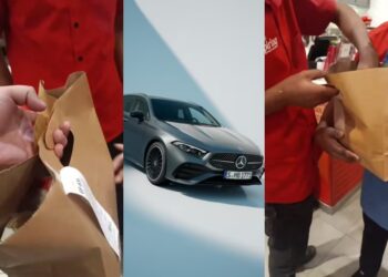 SOURCE: TWITTER, MERCEDES