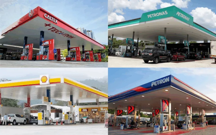 SOURCES: PETRON, REUTERS, CALTEX & SHELL
