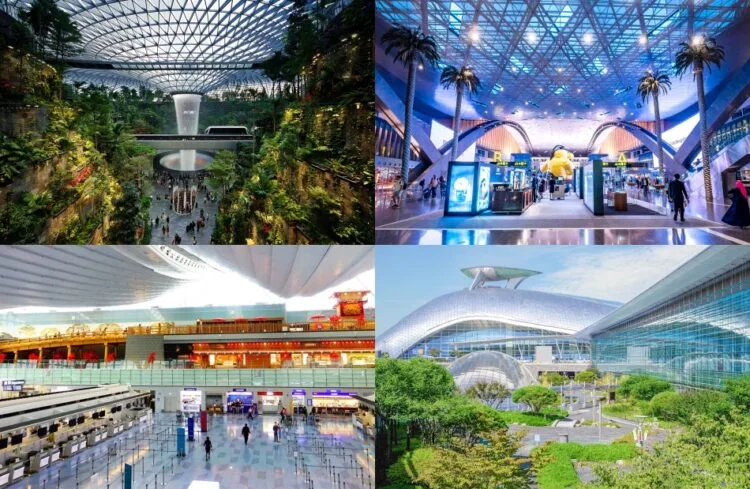 Source: Wikimedia, Facebook/TokyoInternationalAirport/incheonairport, meinhardt