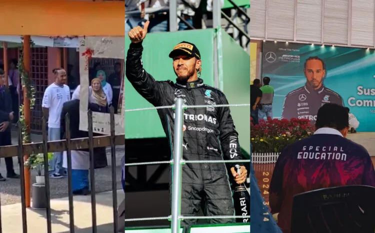 SOURCES: TWITTER (@FazreenIdham, @Ammar_2108) & INSTAGRAM (@lewishamilton)