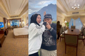 (Video) “It Cost RM220k For 10 Nights”: DS Vida & Cik B Show Off Luxury Hotel Room