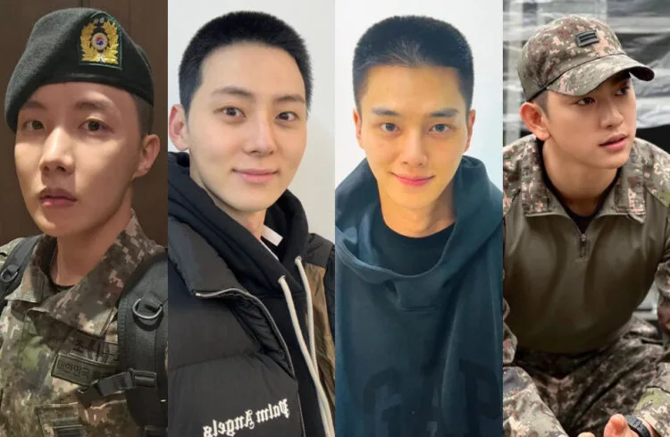 Sources: INSTAGRAM (@uarmyhope, @songkang_b, @jinyoung_0922jy's profile picturejinyoung_0922jy) & Weverse (Hwang Min Hyun)