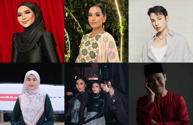 Source: INSTAGRAM/@ainaabdul, @iamsukilow, @haelhusaini, @wanyhasrita, @thegadys & @syamel_official