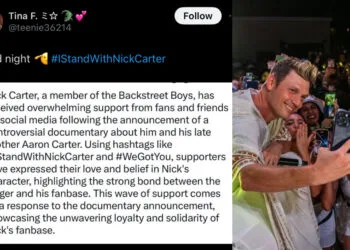 Sources: Twitter /@teenie36214 & Instagram /@nickcarter