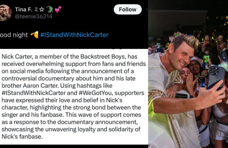 Sources: Twitter /@teenie36214 & Instagram /@nickcarter