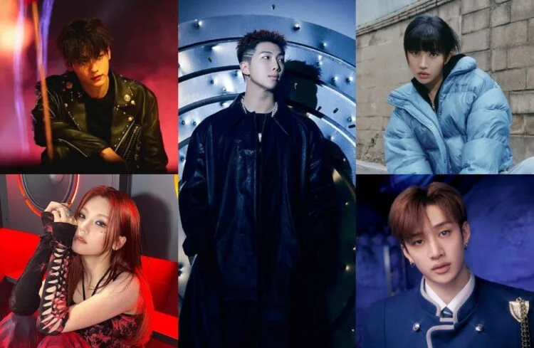 Source: IG/page.soobin/itzy.all.in.us/tiny.pretty.j/bts.bighitofficial, Twitter/straykids