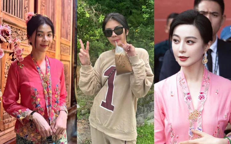 SOURCES: FACEBOOK (Emely Poon & Fan Bingbing)