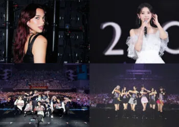 Sources: Instagram /@dualipa, Instagram /@dlwlrma, Instagram /@yg_treasure_official, Instagram /@ivestarship