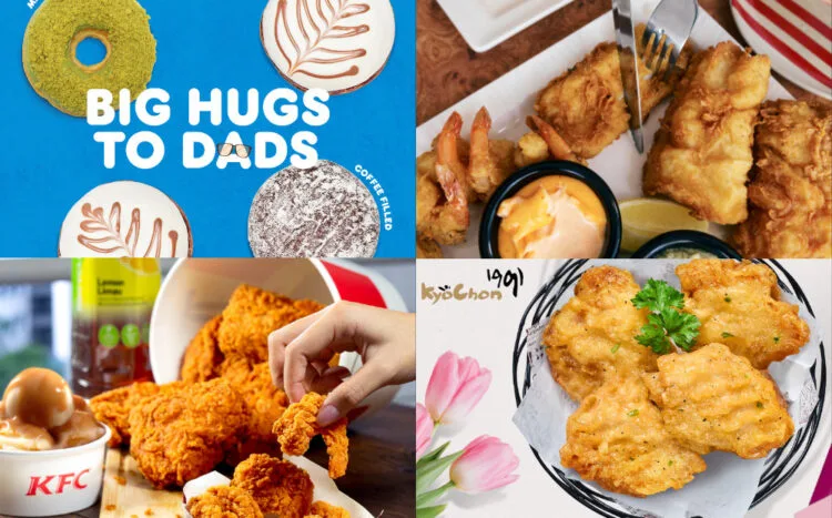 Source: Facebook (Dunkin'), Facebook (TGI Fridays Malaysia), Facebook (KFC), Facebook (KyoChon Malaysia)
