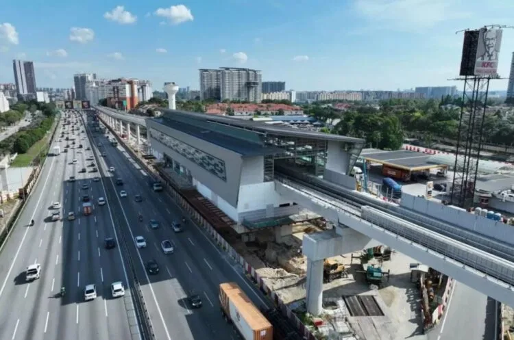 LRT3 Damansara station (Image: straits-engineers.com)