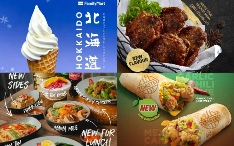 Sources: Instagram /@familymartmy, /@mykyochon, /@padboypj, /@texaschickenmalaysia